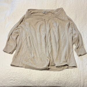 Madewell Cream Cardigan Sweater